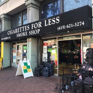 Cigarettes for Less,1053 Market St, San Francisco, CA 94103, United States