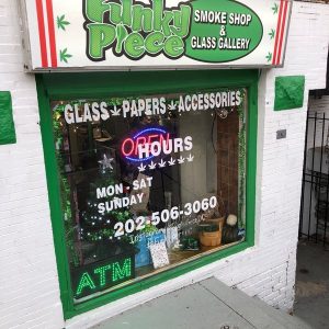 Funky Piece Smoke Shop & Glass Gallery, 2116 18th St NW, Washington, DC 20009, United States